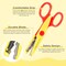 8-Piece Decorative Craft Scissors – Colorful ABS Zig Zag & Pattern Scissors, Safe for Kids
